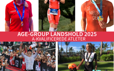 Flere 220 danske Age-Group-atleter udtaget til Age-Group landsholdet 2025